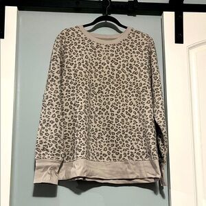 Leopard Print Sweatshirt